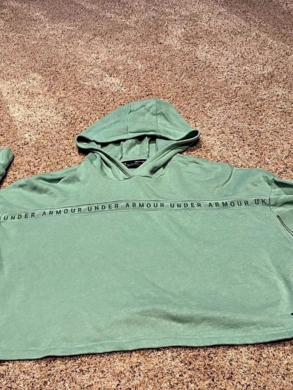 Under Armour Green Hoodie Size Small